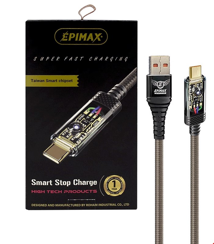  کابل میکرو یو اس بی هوشمند EPIMAX مدل EC-131 