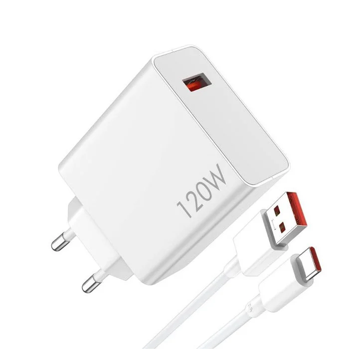 نمونه تصویری از شارژر 120W شیائومی